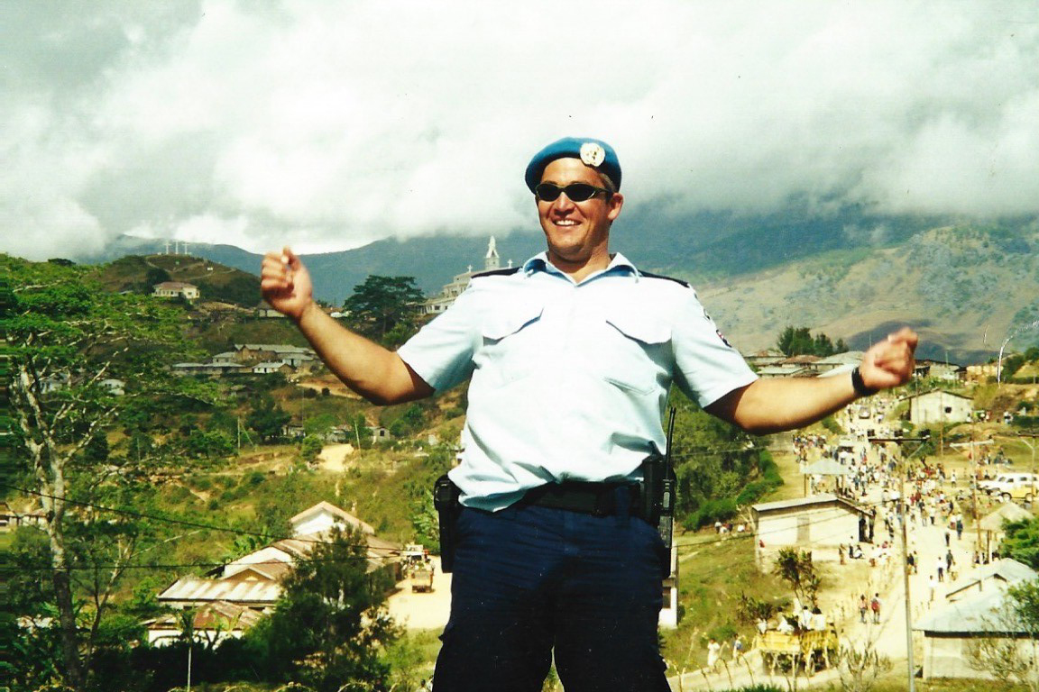 Andrew Atkinson Working As A Peacekeeper 3