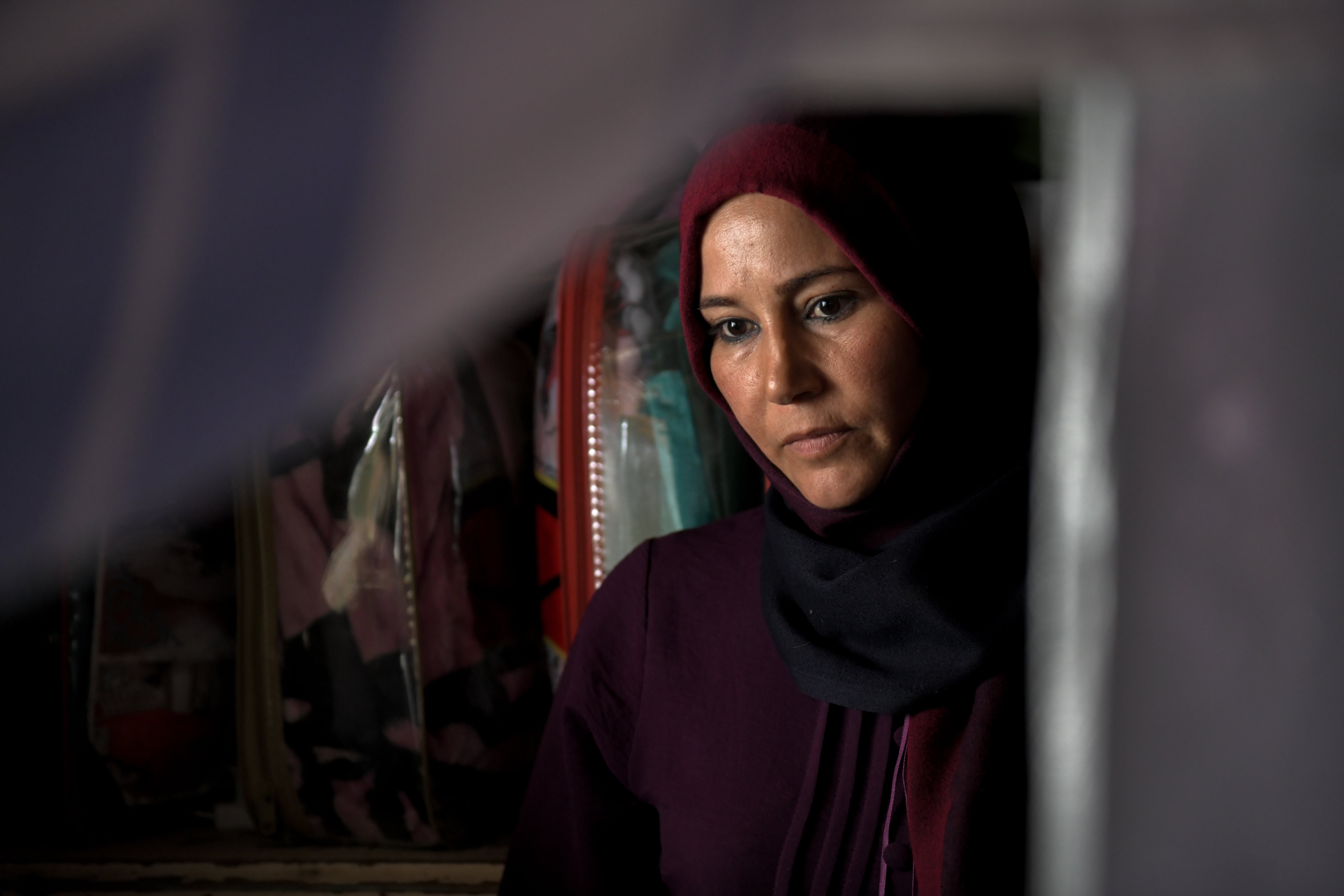 Majida Shehada Ibrahim, a 36 years old Syrian refugee, a mother of 4 children, her husband died in 2013.