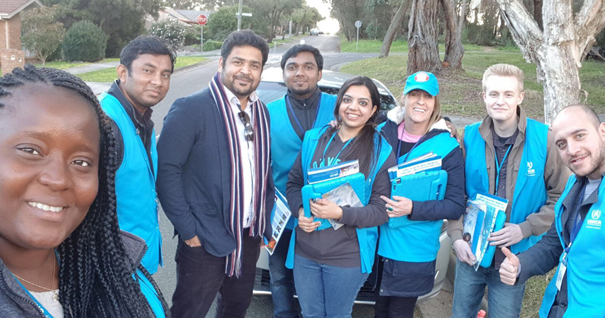 Throughout the month of November, Israr reached over a million steps as part of the 2 Billion Kilometres to Safety challenge. 