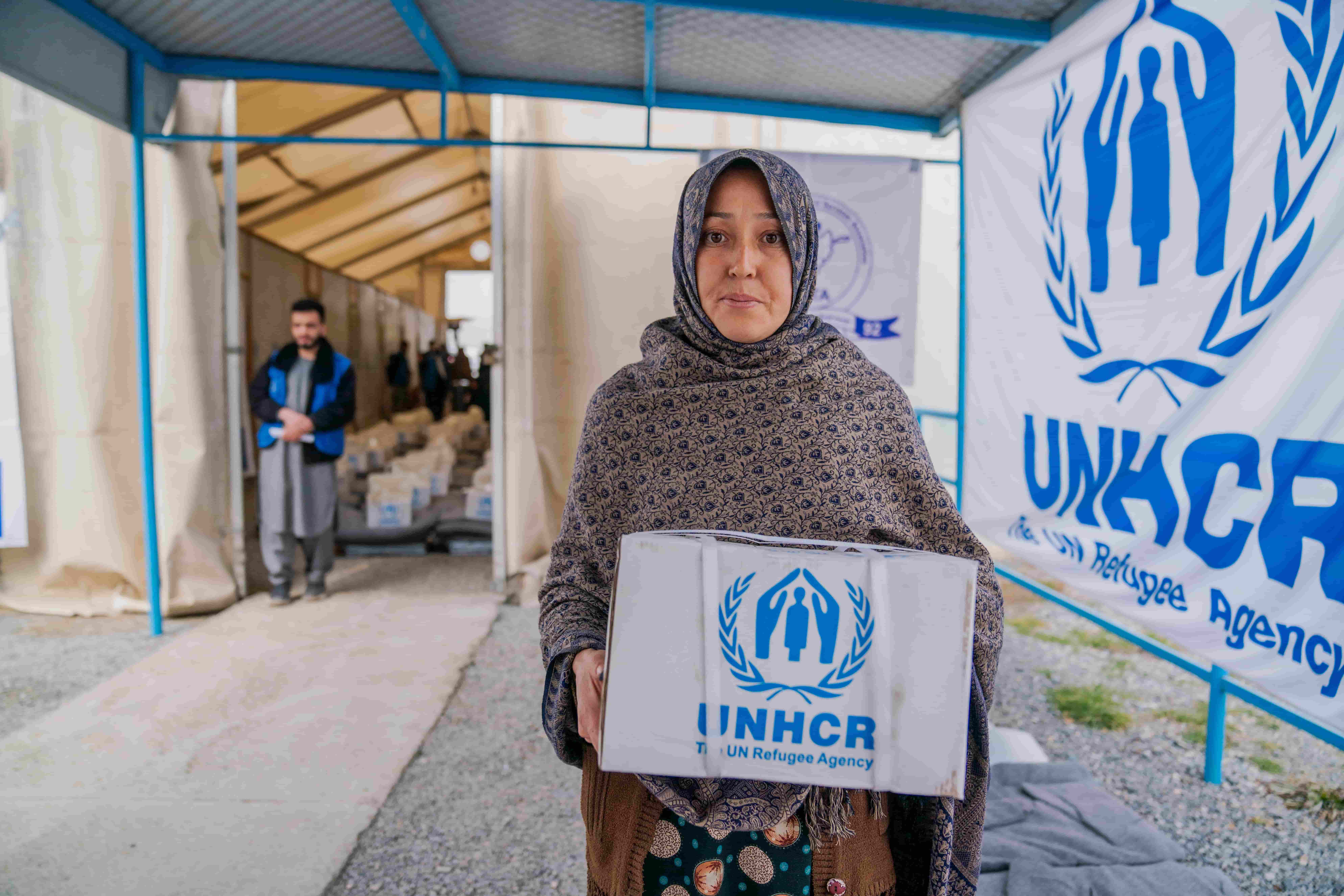 Afghanistan. UNHCR Encashment Center Assists Returning Refugees With Cash And Essential Supplies. (2)