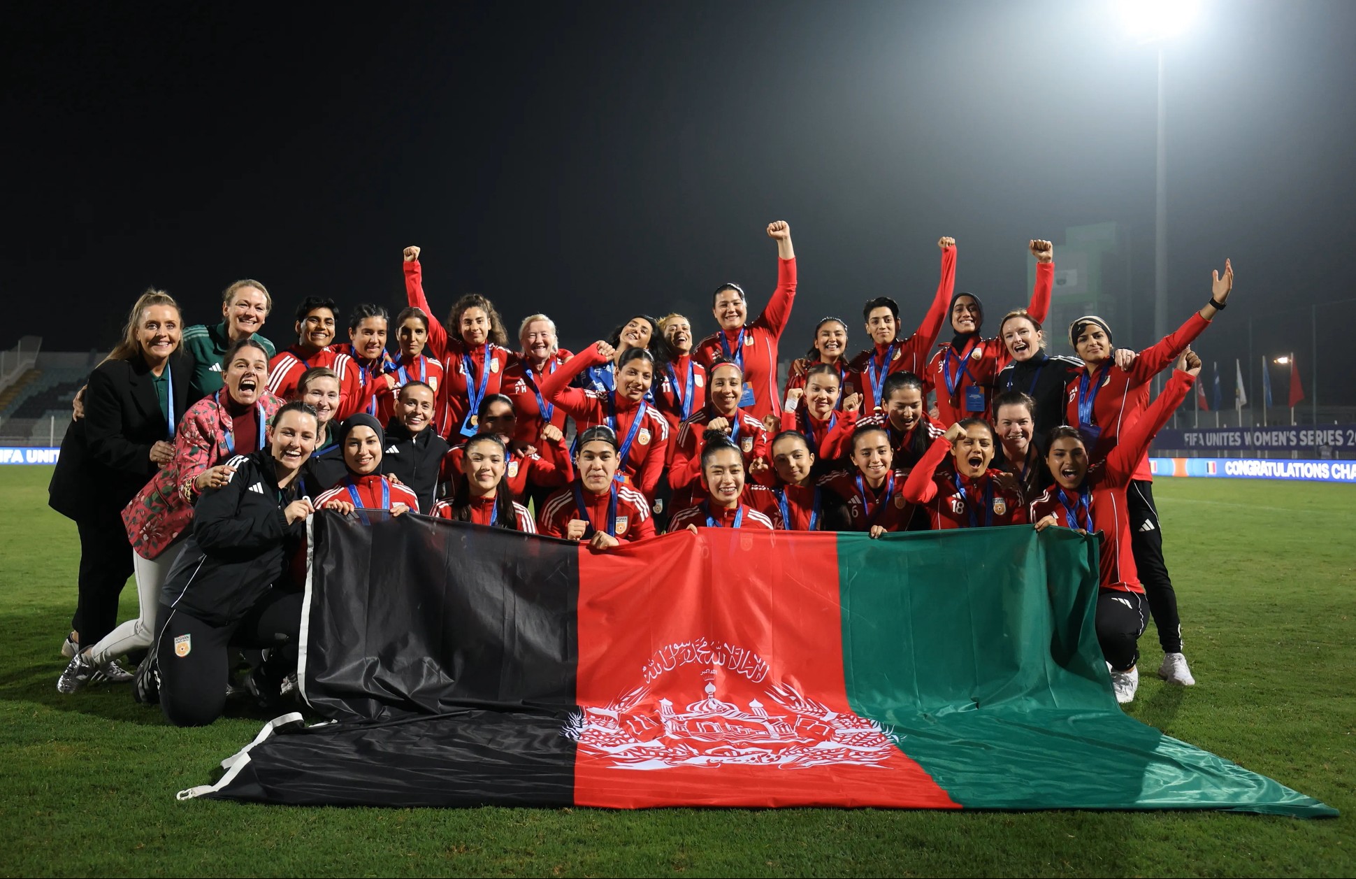 Afghanistan_ Afghan Women United football team