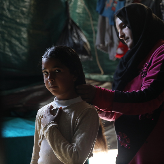 Extension More Support Needed As Syrian Refugees Reach Breaking Point Mother And Daughter