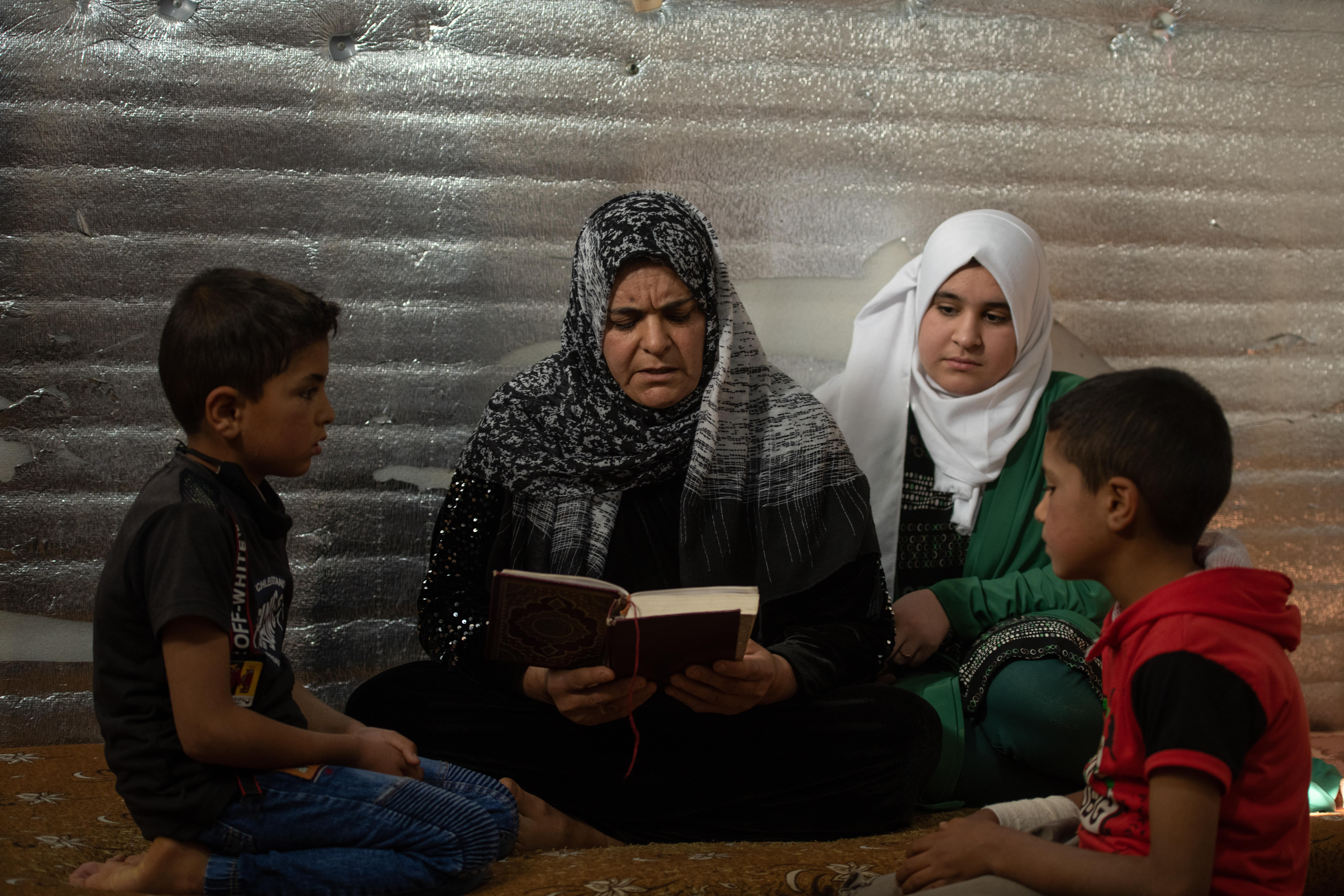 Syrian Refugees Mark Ramadan In Azraq Camp