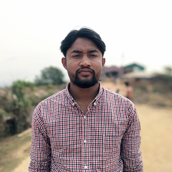 Saidul Hoque is making videos in the Rohingya language to teach refugees about the coronavirus